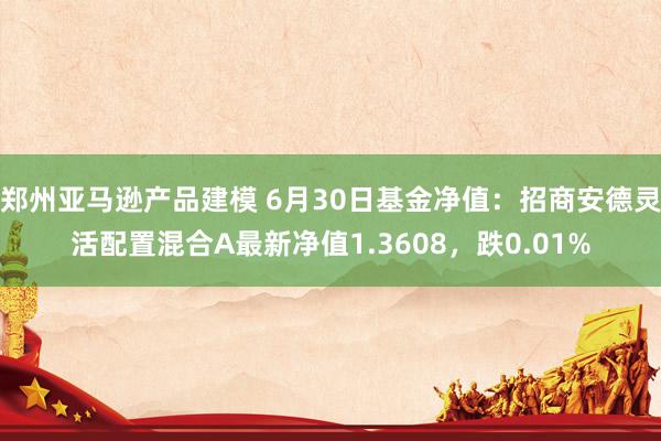 郑州亚马逊产品建模 6月30日基金净值：招商安德灵活配置混合A最新净值1.3608，跌0.01%